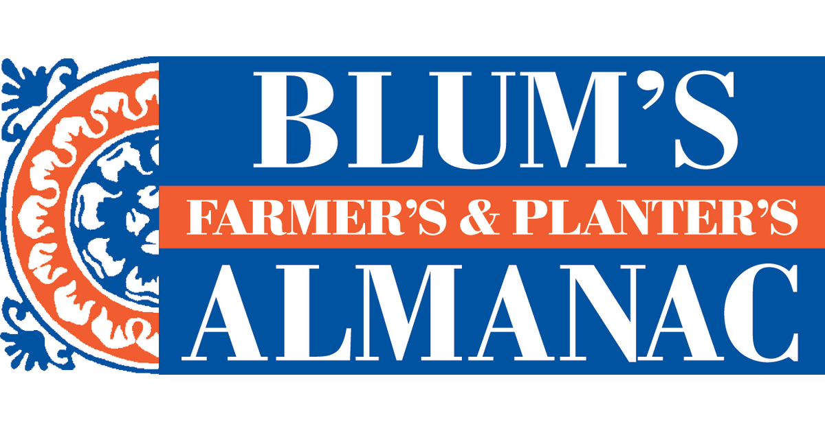 Welcome to Blum's Farmer's & Planter's Almanac
– Blum's Almanac